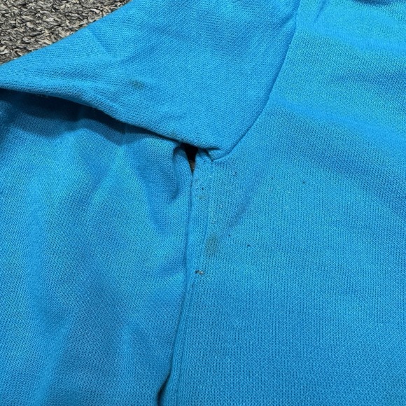 Vintage Girls Athletic Works Sweatsuit Purple Dogs Hearts Bows 80s 90s Size 5 - Picture 10 of 11